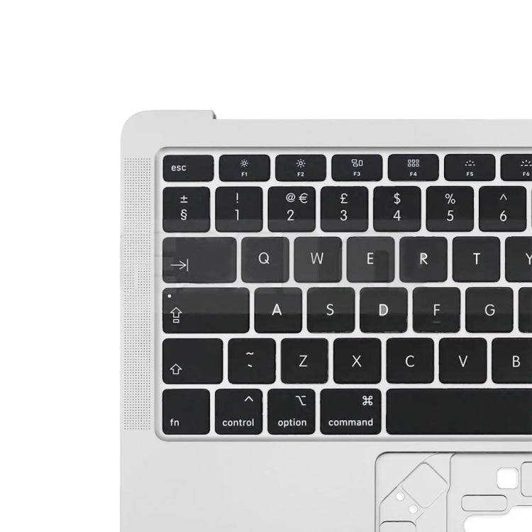 For Macbook Air 13 A2179 2020 C-side Cover + UK Edition Key Board(Silver)