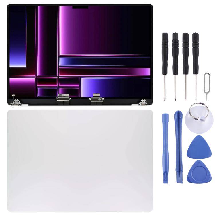 For MacBook Pro 16.2 inch A2991 2023 EMC8408 Original Full LCD Display Screen(Silver)