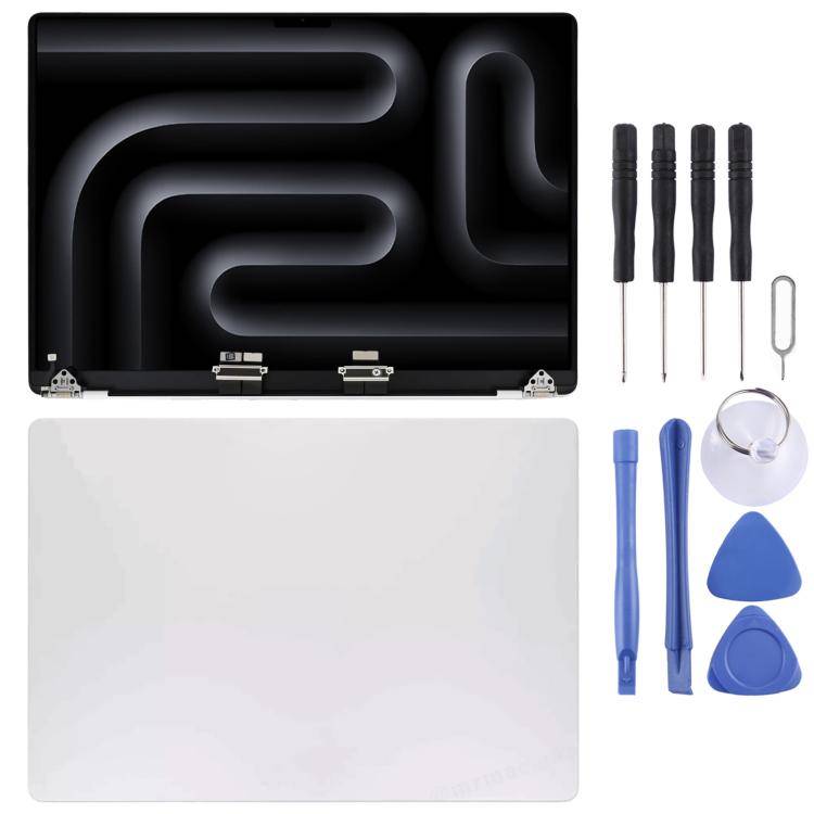 For MacBook Pro M3 Pro 14 inch A2992 2023 EMC8407 Original Full LCD Display Screen(Silver)