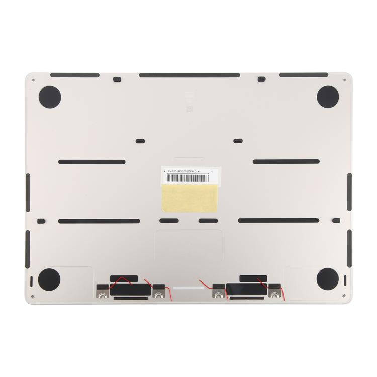For MacBook Air 13.6 inch A3113 2024 EMC8611 Computer Case Bottom Cover (Starlight)