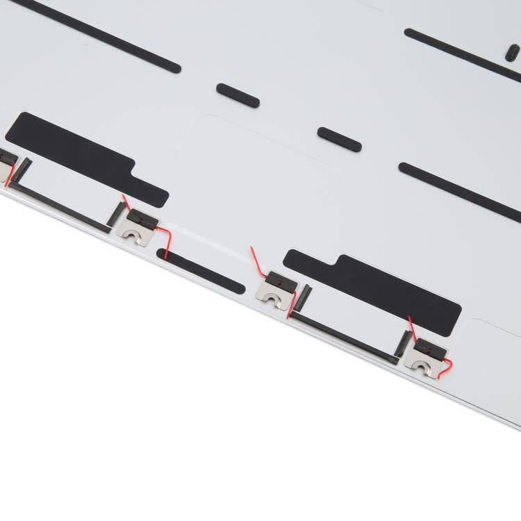 For MacBook Air M3 15 inch A3114 2024 EMC8612 Computer Case Bottom Cover (Silver)
