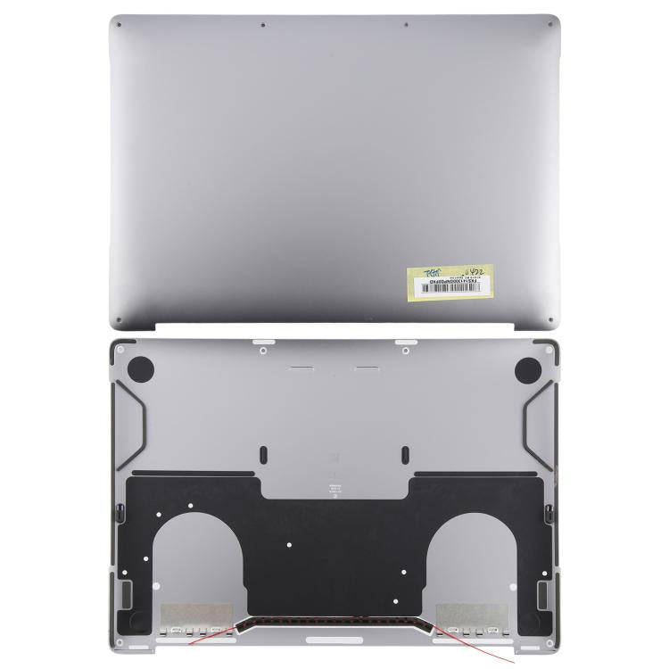 For MacBook Pro Retina 13.3 inch A2251 2020 Computer Case Bottom Cover (Grey)