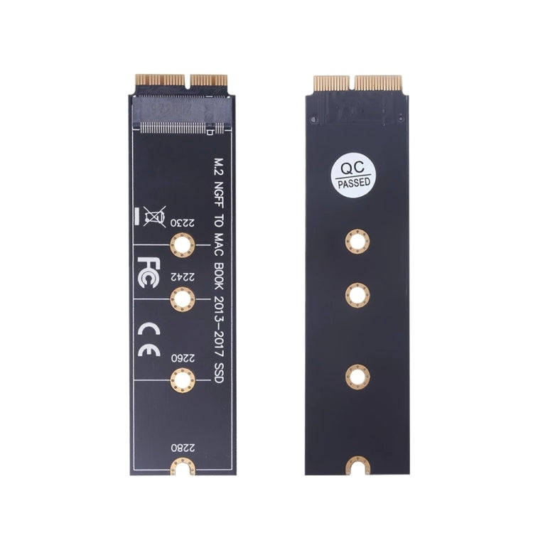 M.2 PCIE NVME SSD to Mac Book Air Pro 2013-2017 SSD Hard Drive Adapter Board For A1465 A1466 A139...