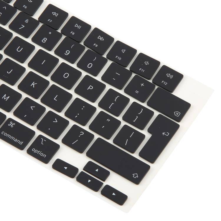 For Macbook Air 13.3 / 15.3 M2 A2681 A2941 UK English Version Keycaps (Midnight)