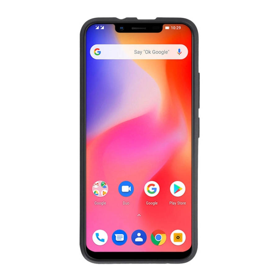 Carbon Fiber Texture TPU Protective Case for Ulefone S10 Pro (Black)