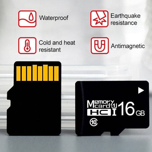 8GB High Speed Class10 Black TF(Micro SD) Memory Card