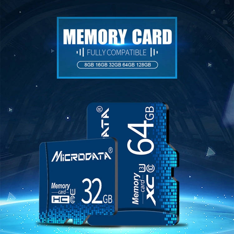 MICRODATA 16GB U1 Blue TF(Micro SD) Memory Card