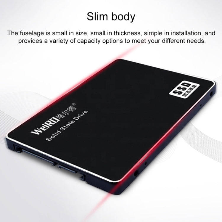 WEIRD S500 120GB 2.5 inch SATA3.0 Solid State Drive for Laptop, Desktop