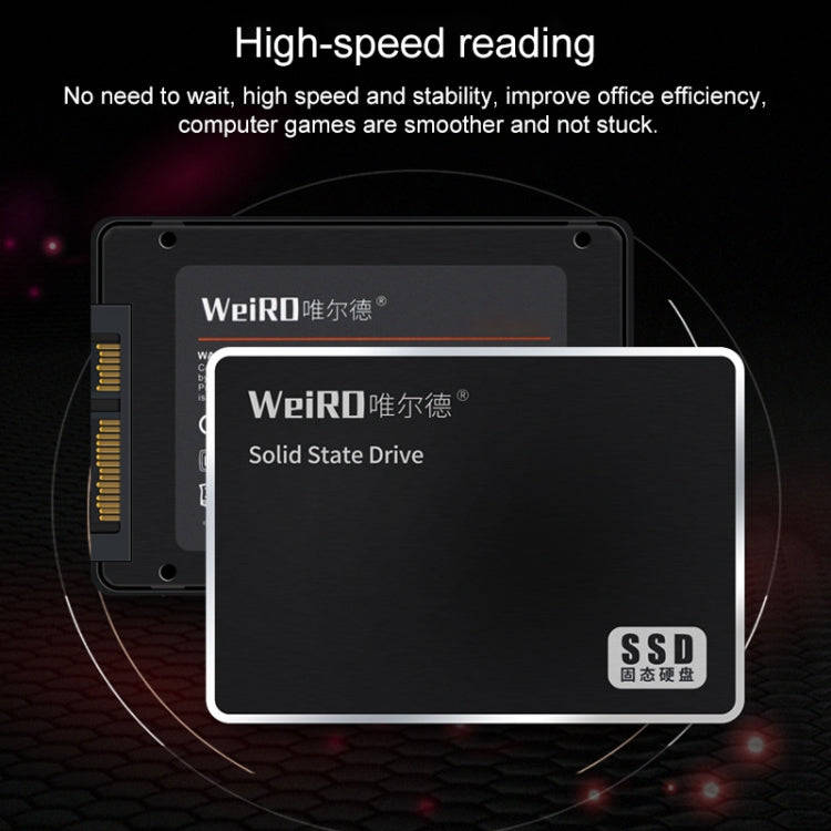 WEIRD S500 120GB 2.5 inch SATA3.0 Solid State Drive for Laptop, Desktop