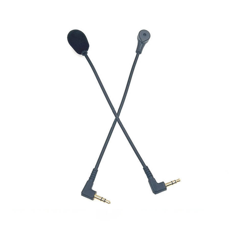 ZJ033MR-03 17cm Stereo 3.5mm Angle Head Plug Gaming Headset Sound Card Live Microphone