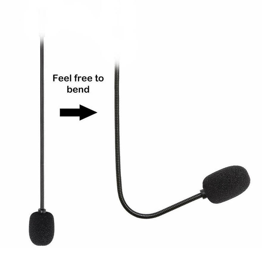 ZJ033MR-03 15.5cm 4 Level Pin 3.5mm Angle Head Plug Gaming Headset Sound Card Live Microphone