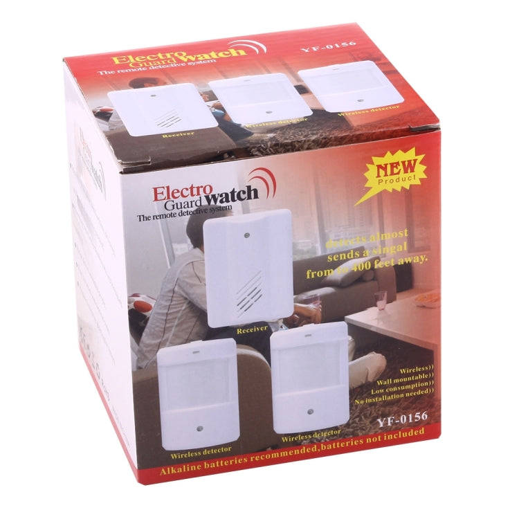 YF-0156 1 to 2 Good Safe Wireless Electro Guard Watch Remote Detective System Kit for Home Office...