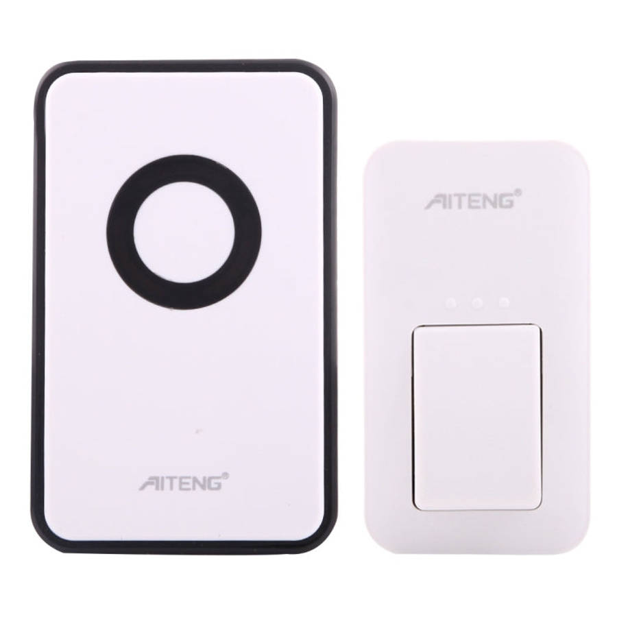 AITENG V018G Life Waterproof Battery-Free Wireless Doorbell, 1 Receiver + 1 x Transmitter, Receiv...