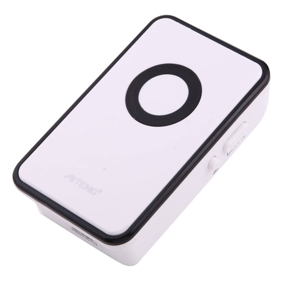 AITENG V018G Life Waterproof Battery-Free Wireless Doorbell, 1 Receiver + 1 x Transmitter, Receiv...