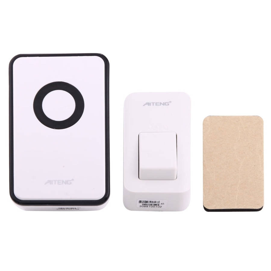 AITENG V018G Life Waterproof Battery-Free Wireless Doorbell, 1 Receiver + 1 x Transmitter, Receiv...