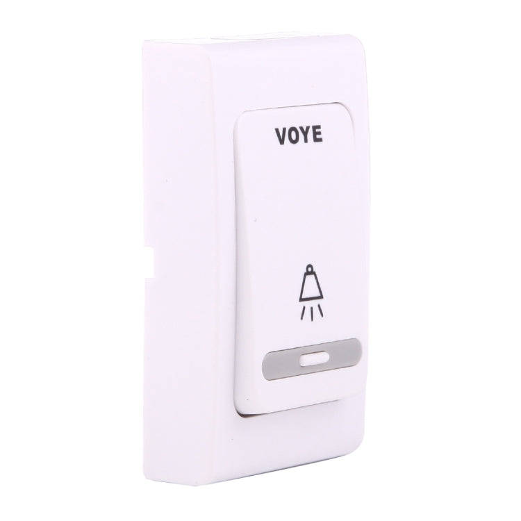 VOYE V004B2 Wireless Smart Music Home Doorbell with Dual Receiver, Remote Control Distance: 120m ...