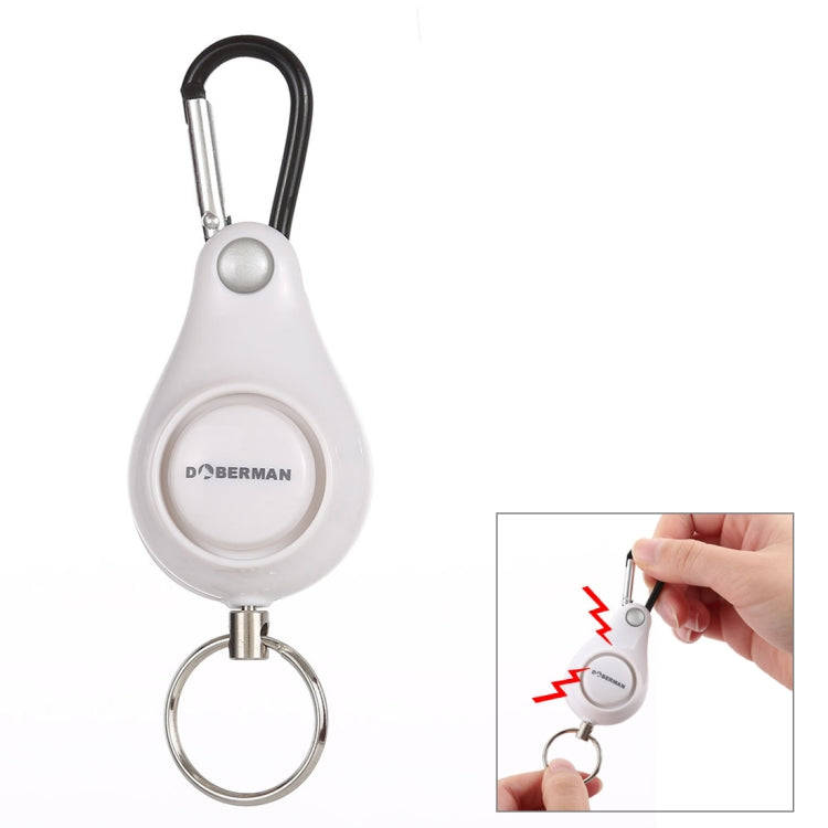 DOBERMAN Key-chain Personal Security Alarm Pull Ring Triggered Anti-attack Safety Emergency Alarm...