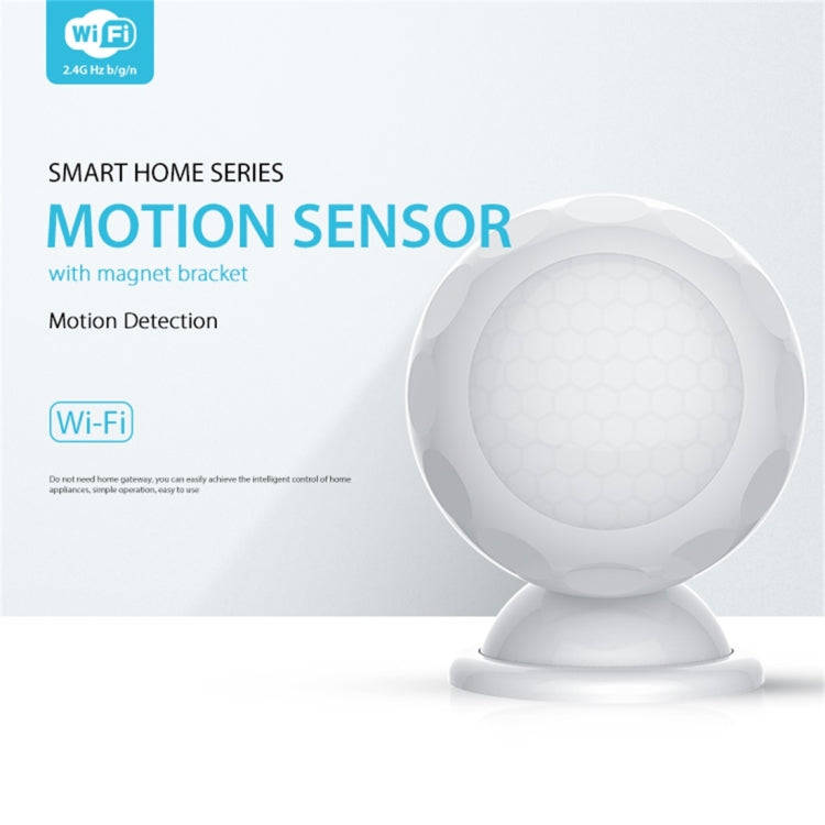 NEO NAS-PD02W Wireless WiFi PIR Detector Motion Sensor, with Magnet Bracket & Support Android / I...
