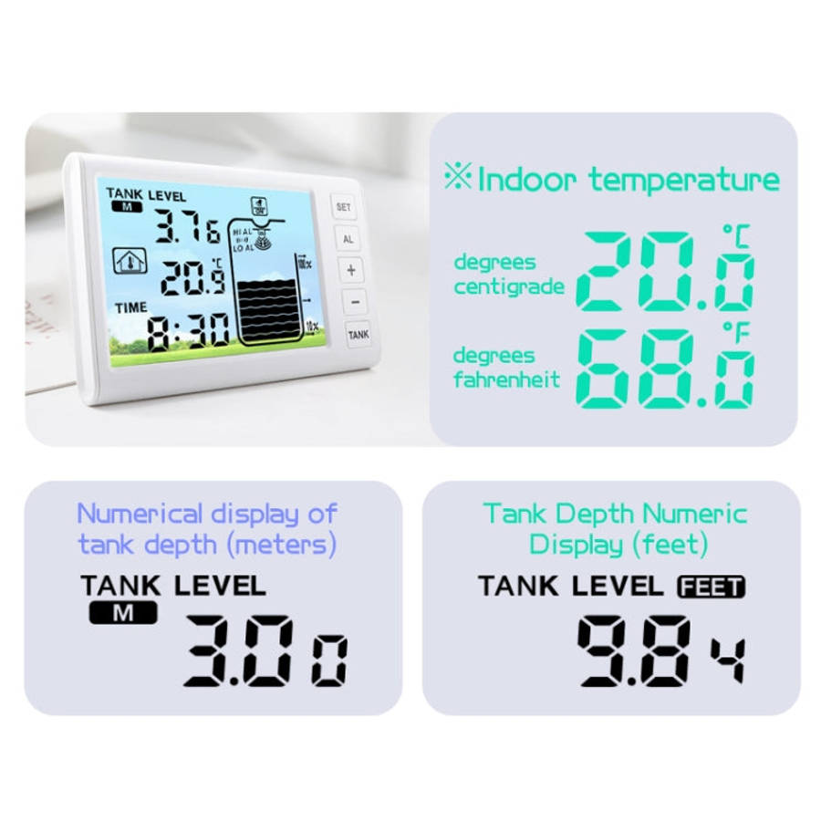 TS-FT003 Solar Charging Ultrasonic Liquid Level Meter