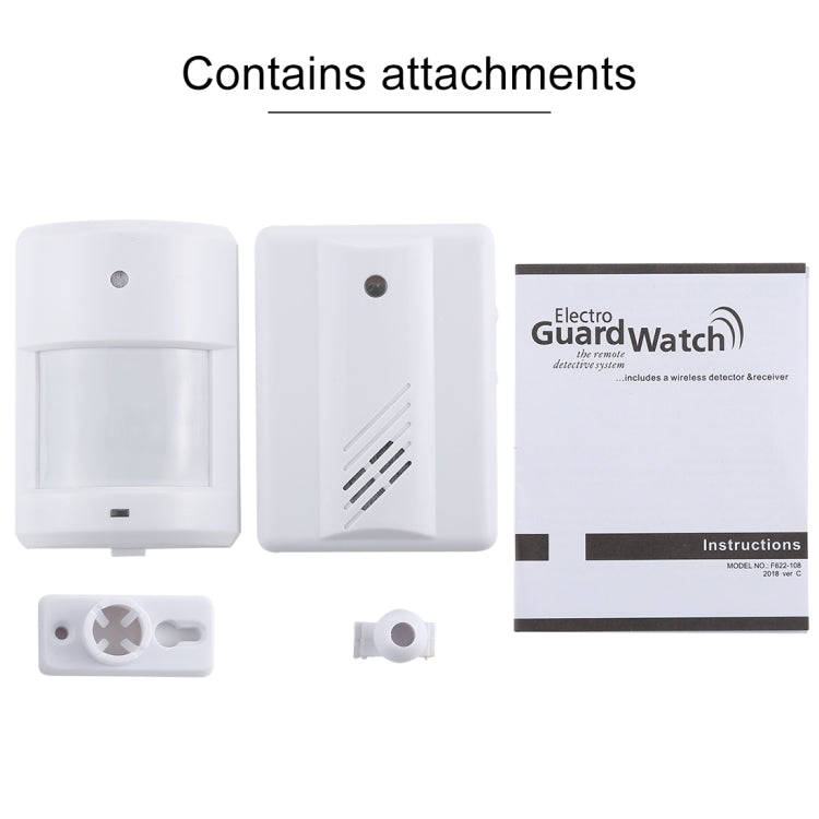 F622-108 Upgraded Version Good Safe Wireless Electro Guard Watch Remote Detective System Kit for ...