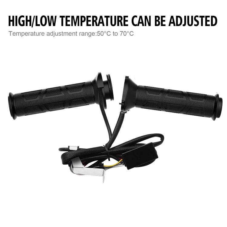 WUPP CS-095D1 Motorcycle Modified Adjustable Temperature Silicone Universal Electric Heating Hand...