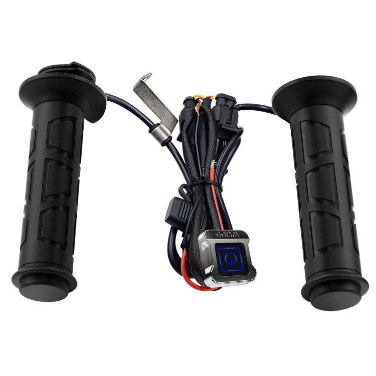 WUPP ZH-983C1 Motorcycle Modified Intelligent Electric Heating Hand Cover Heated Grip Handlebar w...