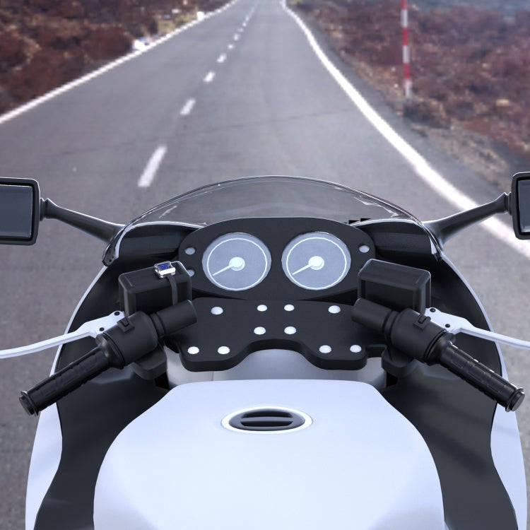 WUPP ZH-983C1 Motorcycle Modified Intelligent Electric Heating Hand Cover Heated Grip Handlebar w...