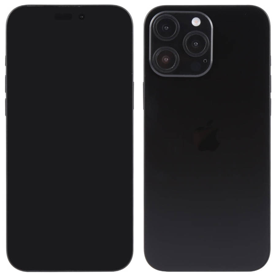For iPhone 16 Pro Black Screen Non-Working Fake Dummy Display Model (Black)