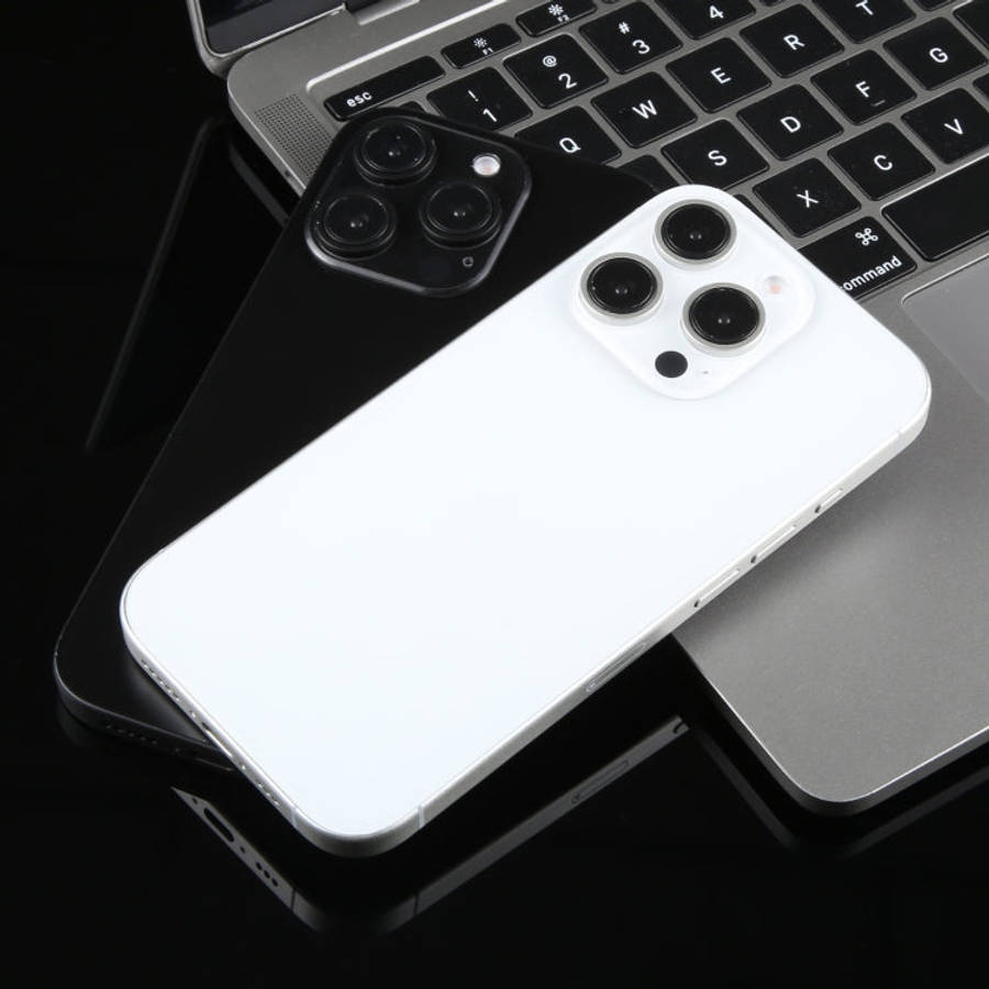 For iPhone 16 Pro Max Black Screen Non-Working Fake Dummy Display Model (Natural)