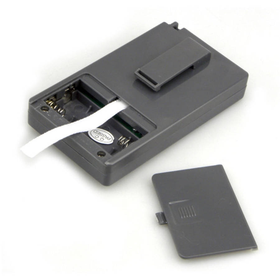 Portable Mini Frequency Modulation Digital LCD Display Radio Receiver with Earphone Jack & Lanyard