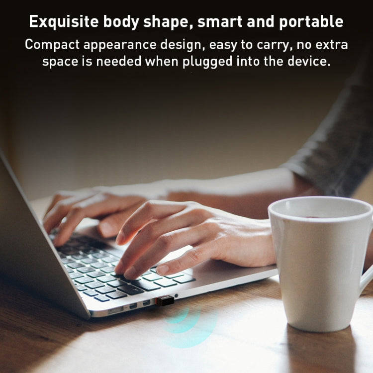EDUP EP-AX300 300Mbps WiFi6 USB Free Drive Network Adapter
