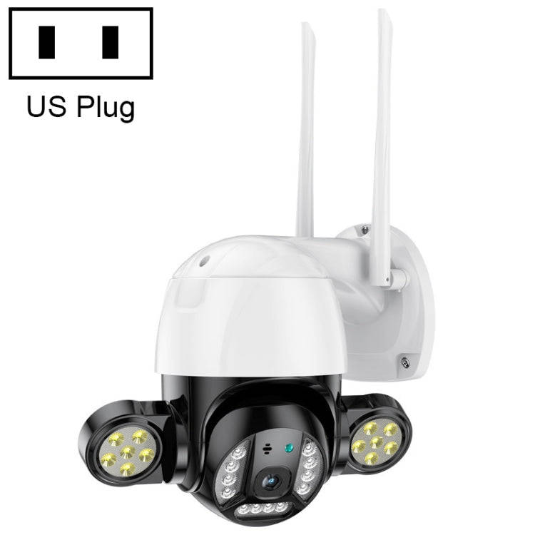 QX55 3.0 Million Pixels IP65 Waterproof 2.4G Wireless IP Camera, Support Motion Detection & Two-w...