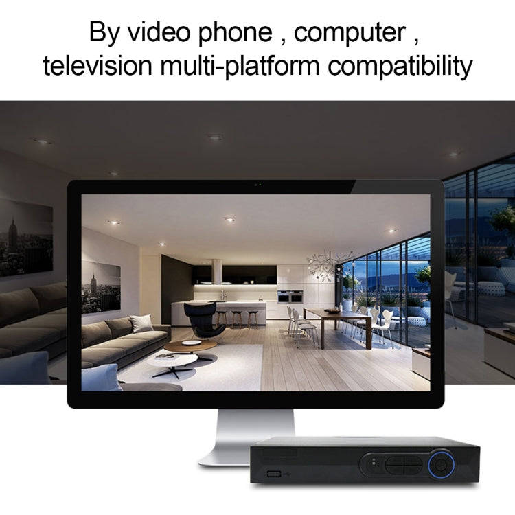 V380 HD 1280 x 720P 1.0MP 360 Degrees Rotatable IP Camera Wireless WiFi Smart Security Camera, Su...