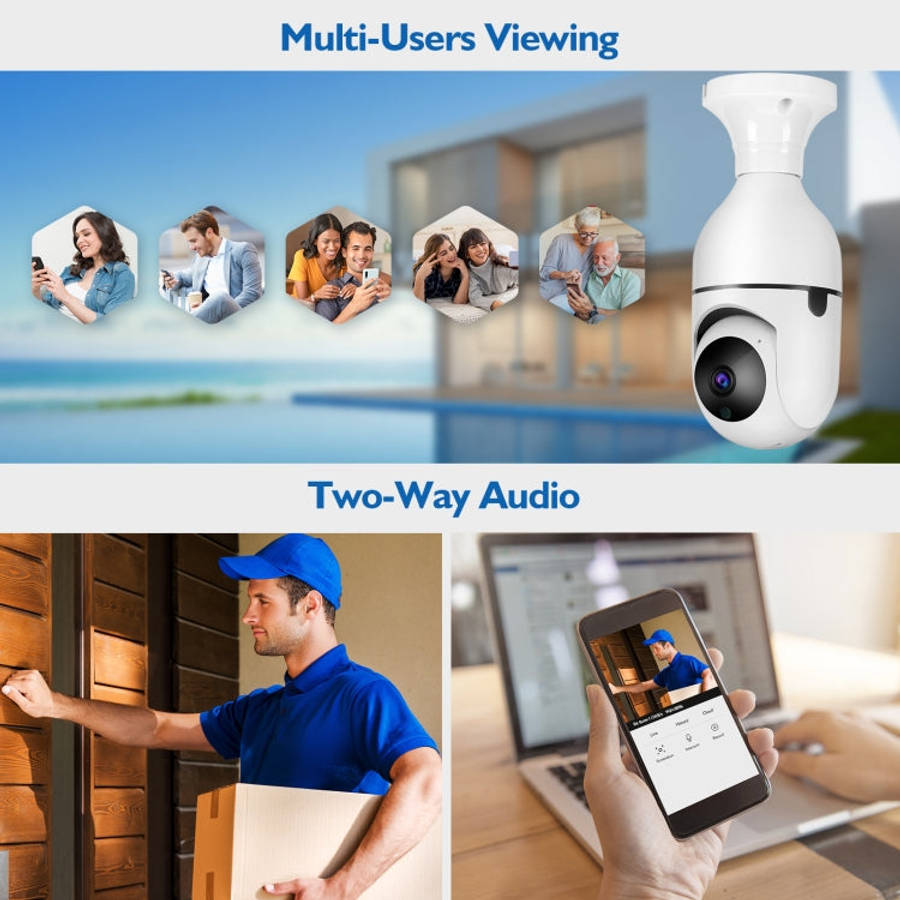 DP17 2.0 Million Pixels Single Light Source Smart Dual-band WiFi 1080P HD Outdoor Network Light B...