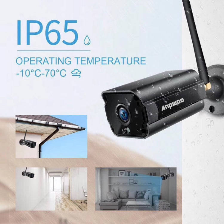 Anpwoo Paladin 720P HD WiFi IP Camera, Support Motion Detection & Infrared Night Vision & TF Card...