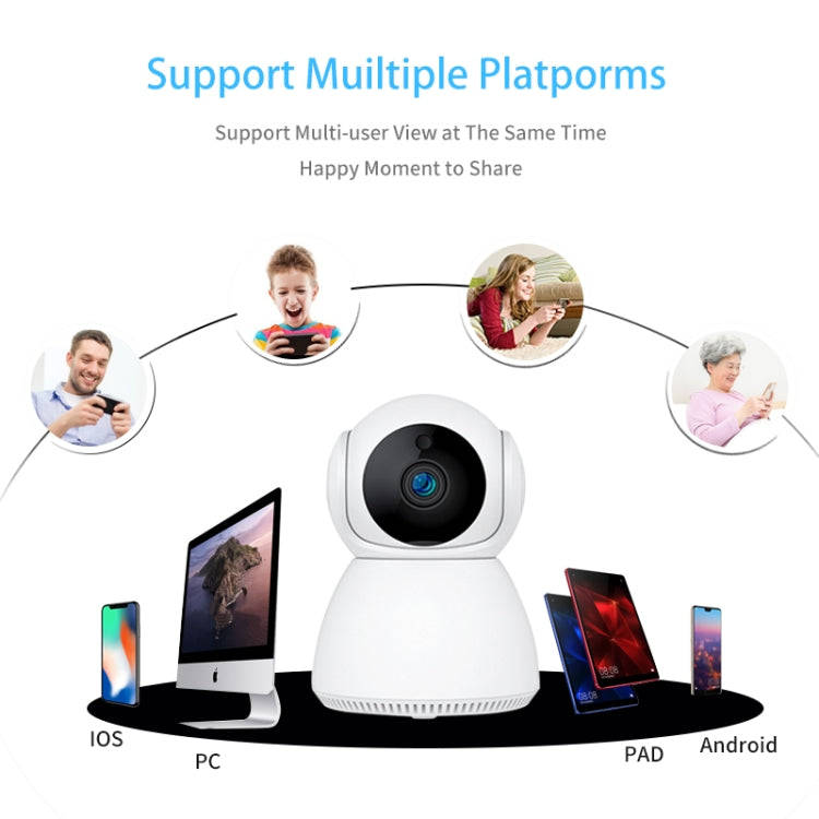 YT24 V380 3.0MP Pan-tilt IP Camera WiFi Smart Security Camera, Support TF Card / Two-way Audio / ...