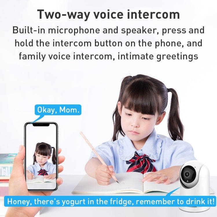 YT64 ICSEE 1080P Pan-tilt WiFi Smart IP Camera, Support TF Card / Two-way Audio / Motion Detectio...