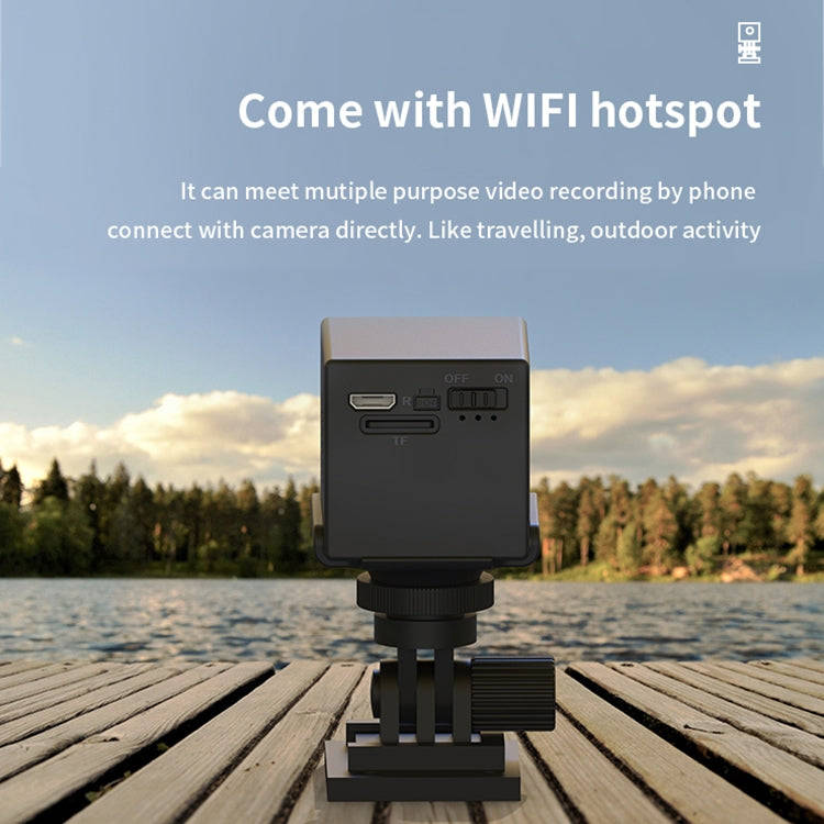 CAMSOY S30 1080P Long Battery Life WiFi Wireless Network Action Camera Wide-angle Recorder with M...