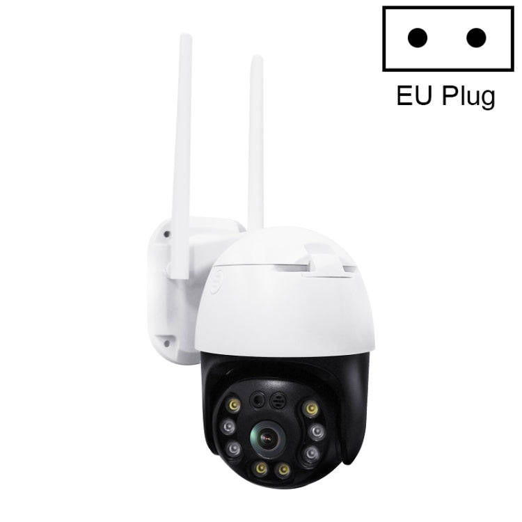 QX36 1080P 3.0MP 3.6mm Lens IP65 Waterproof PTZ 360 Degree Rotating WIFI Camera, Support Day and ...