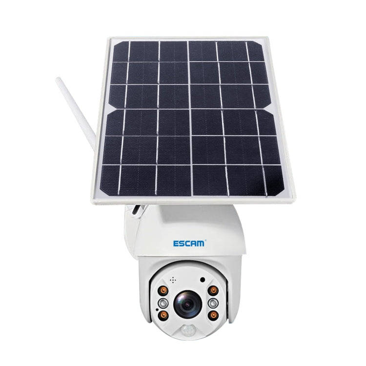 ESCAM QF280 HD 1080P IP66 Waterproof WiFi Solar Panel PT IP Camera without Battery, Support Night...