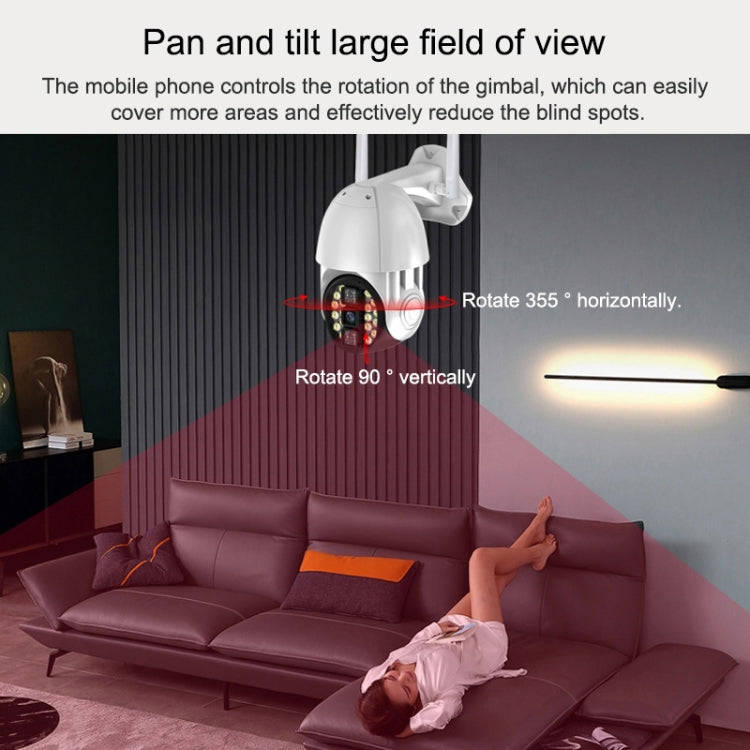 Q20 Outdoor Mobile Phone Remotely Rotate Wireless WiFi HD Camera, Support Three Modes of Night Vi...