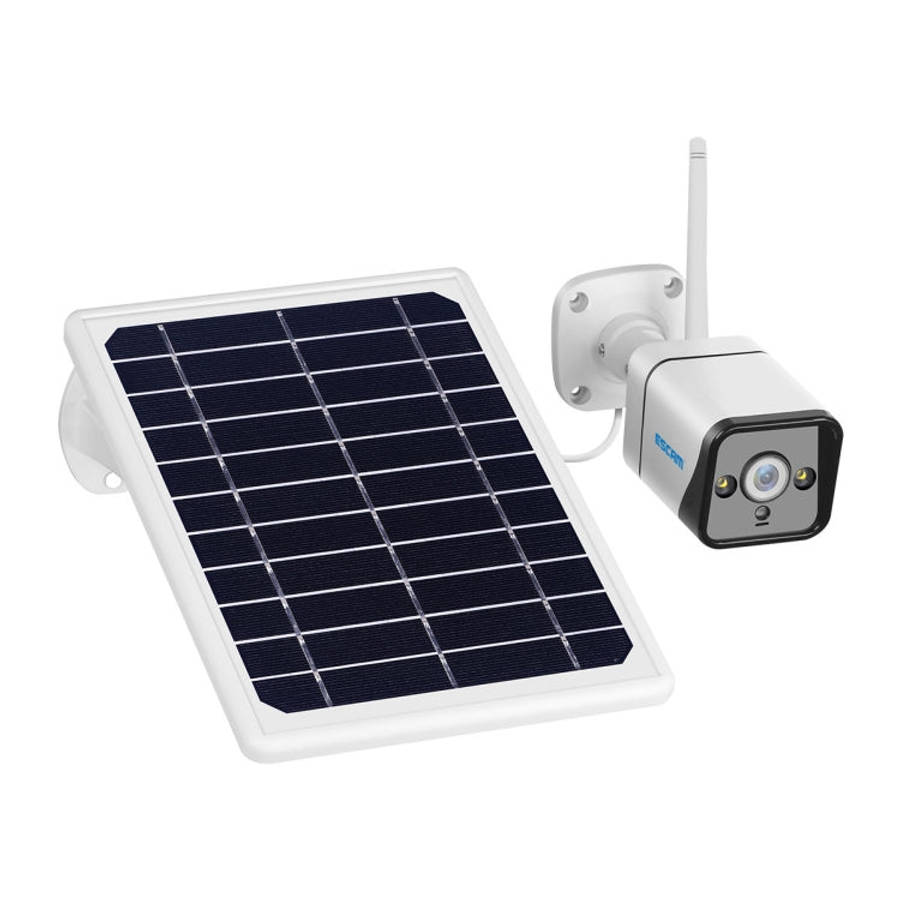 ESCAM QF320 HD 1080P 4G Solar Panel IP Camera, Support Night Vision & TF Card & PIR Motion Detect...