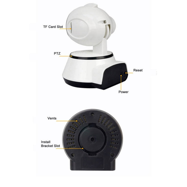 Anpwoo YT001 720P HD WiFi IP Camera with 6 PCS Infrared LEDs, Support Motion Detection & Night Vi...