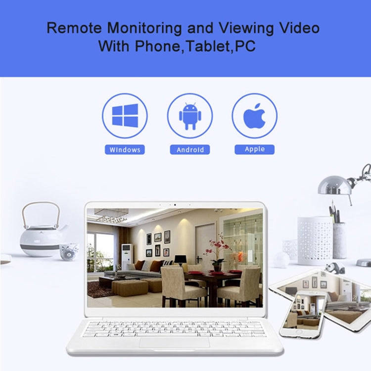 Anpwoo YT001 720P HD WiFi IP Camera with 6 PCS Infrared LEDs, Support Motion Detection & Night Vi...