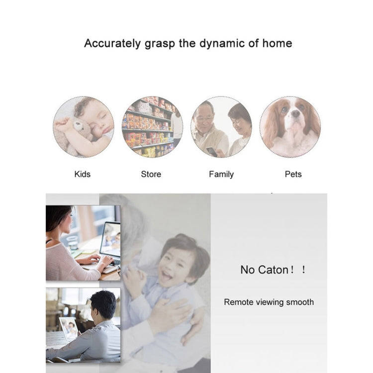 Anpwoo YT001 720P HD WiFi IP Camera with 6 PCS Infrared LEDs, Support Motion Detection & Night Vi...