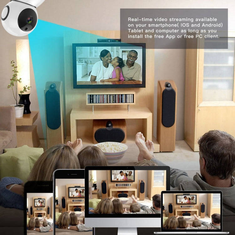 Anpwoo Snowman 1080P HD WiFi IP Camera, Support Motion Detection & Infrared Night Vision & TF Car...