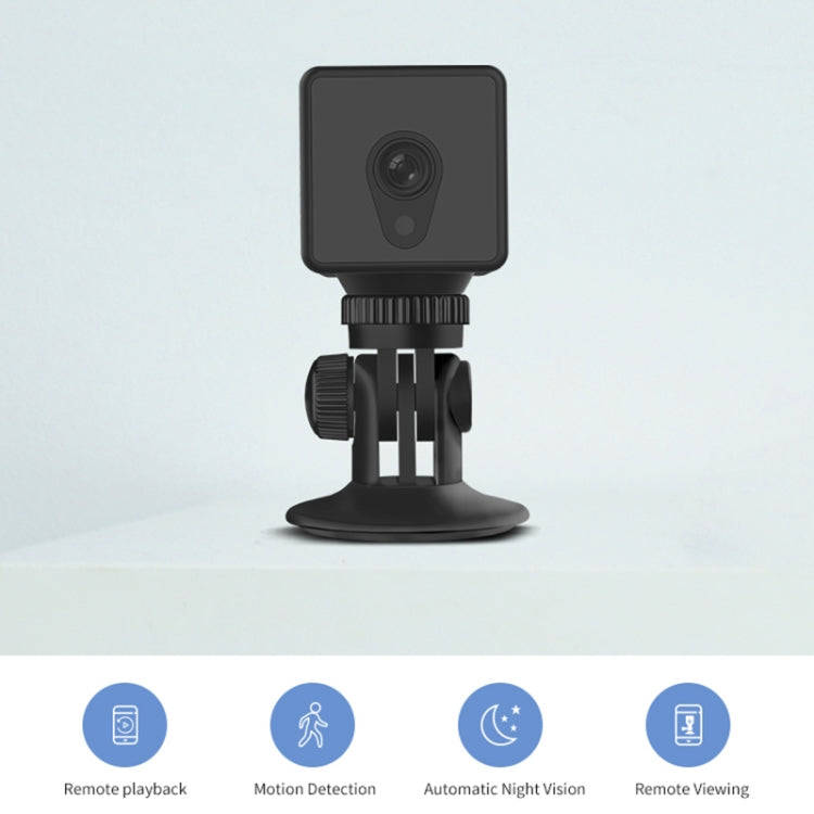 CAMSOY S1T 1080P WiFi Wireless Network Action Camera Wide-angle Recorder (Black)