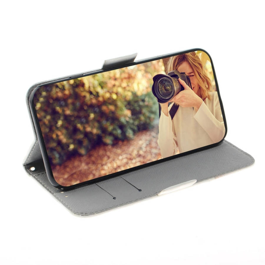 3D Colored Drawing Dog Pattern Horizontal Flip Leather Case for Nokia 3.2, with Holder & Card Slo...