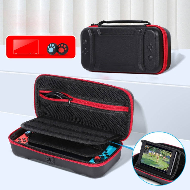 Portable EVA Storage Bag Protective Case Handbag with Holder Function for Nintendo Switch Console...