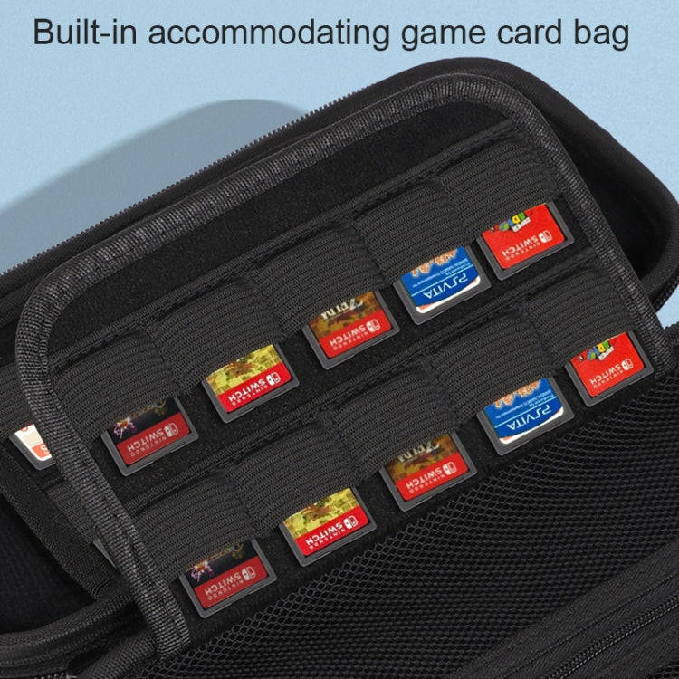 Portable EVA Storage Bag Protective Case Handbag with Holder Function for Nintendo Switch Console...